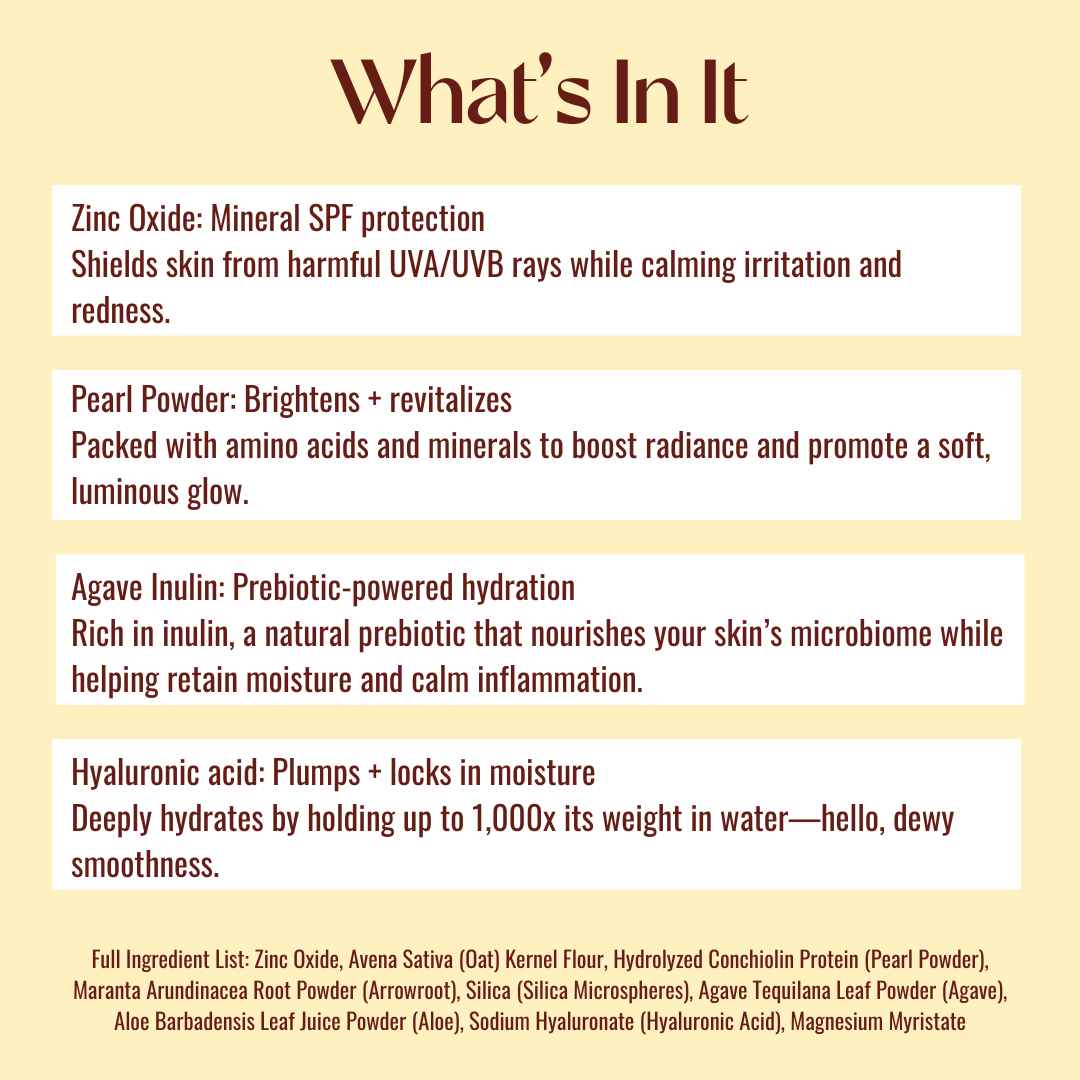 Pearlfecting Ingredients