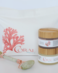 Coral Skin Co. eco cosmetic pouch for your skincare products.